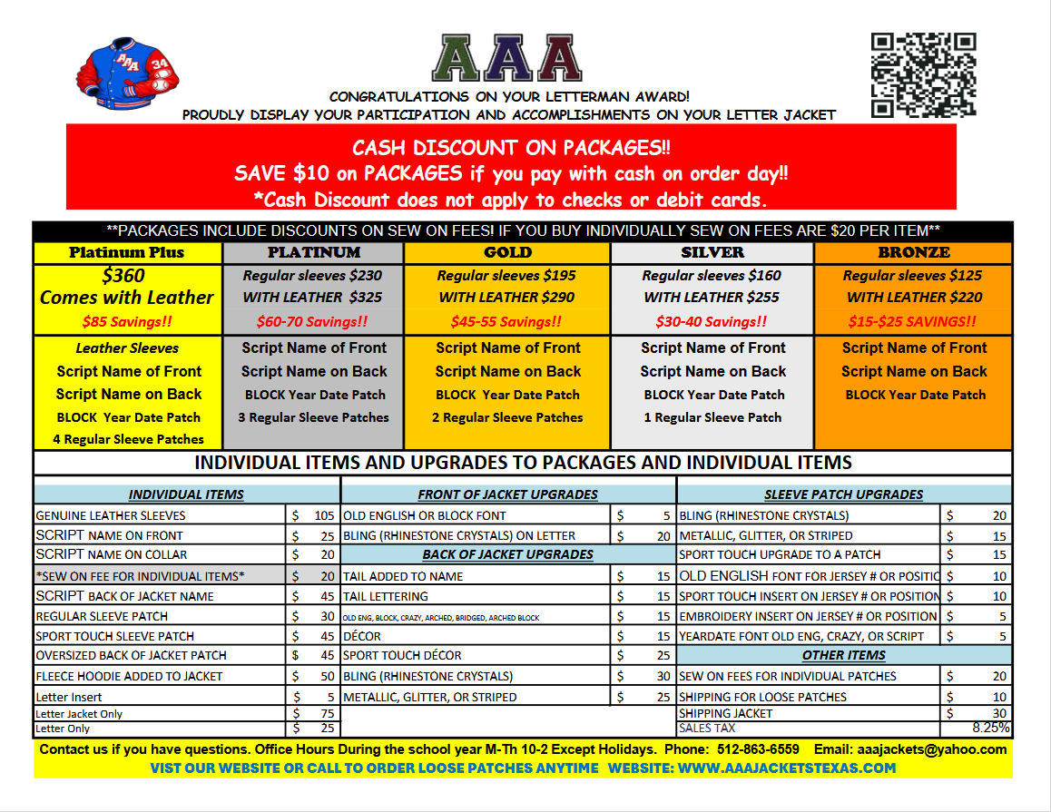 2026 2027 Price List
